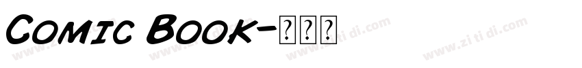 Comic Book字体转换